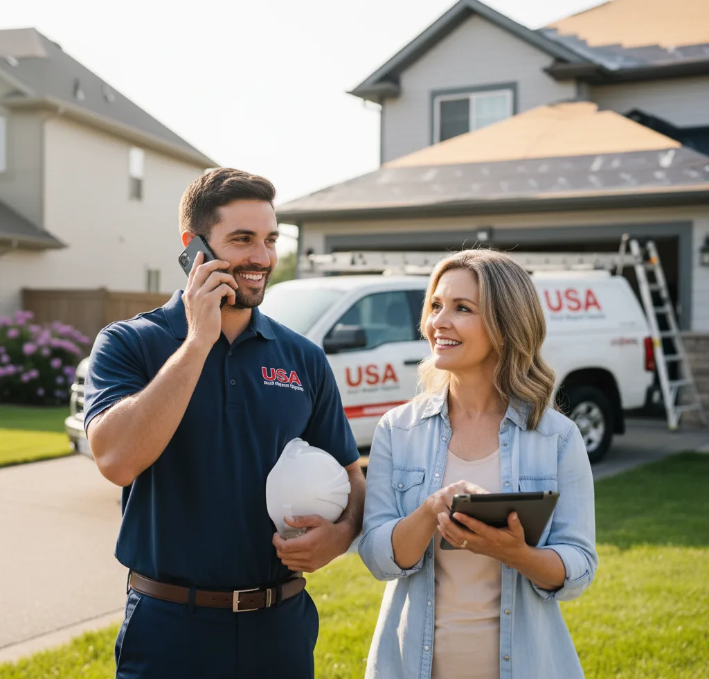 USA Roof Repair Experts customer support in Graytown